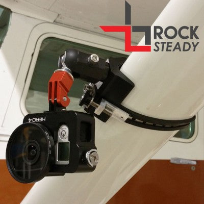 GoPro Strut/Skid Stand Ball Mount and Steel Strap
