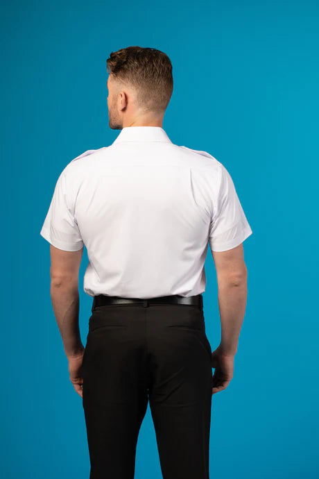 athletic fit flight shirt backside