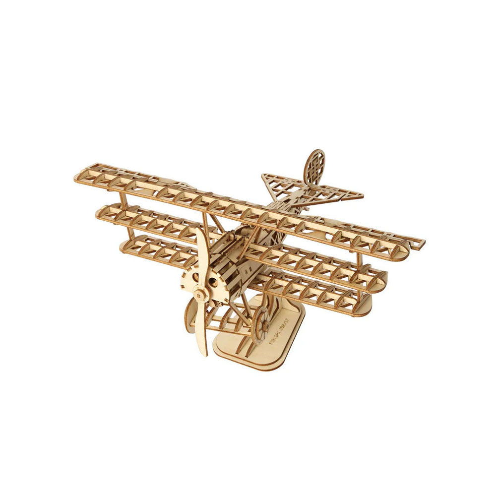 Wooden airplane model
