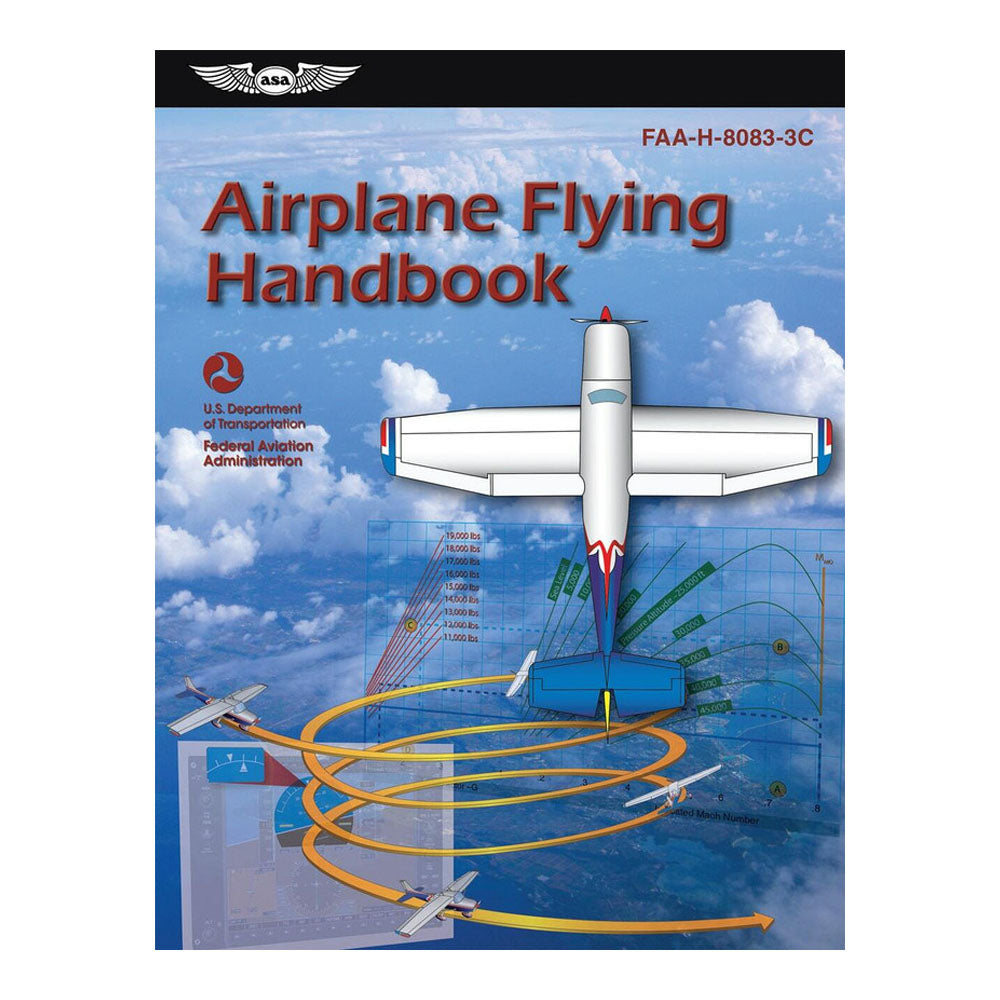 asa airplane flying handbook, front cover
