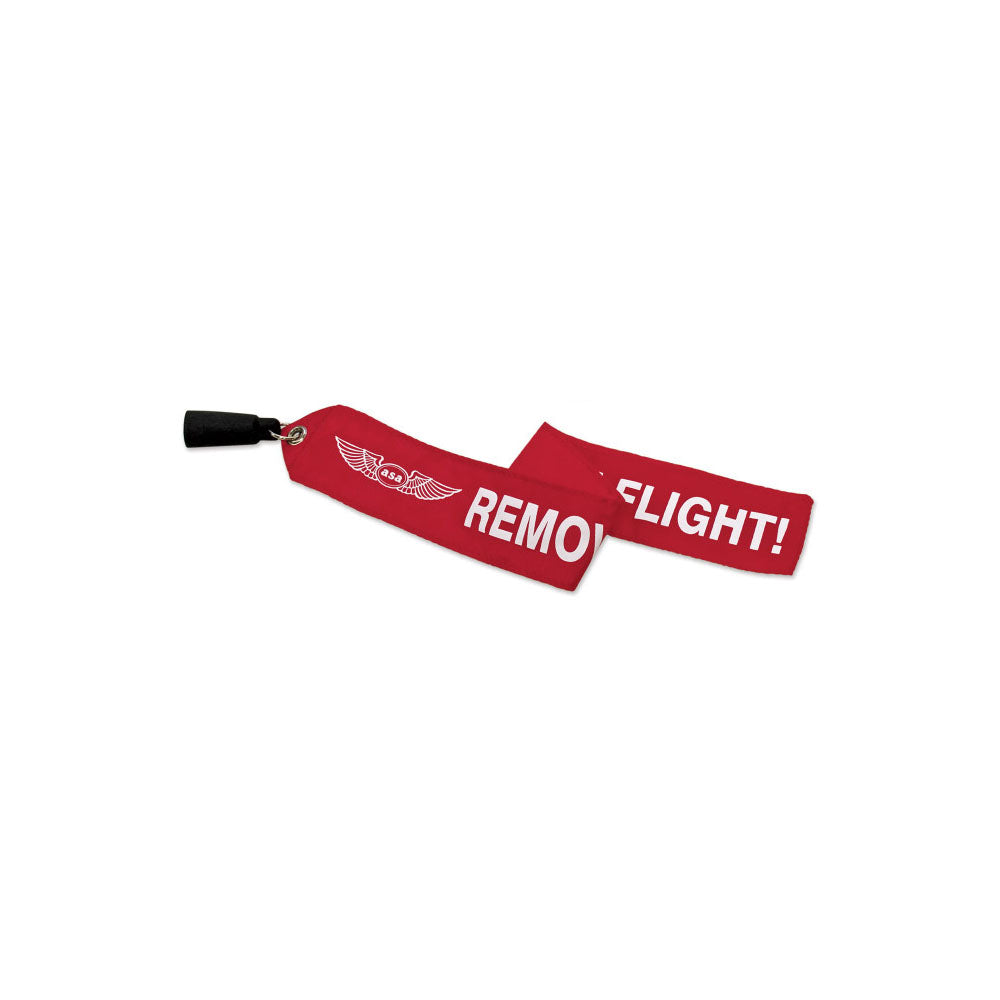 asa pitot tube cover in red 5/8 size