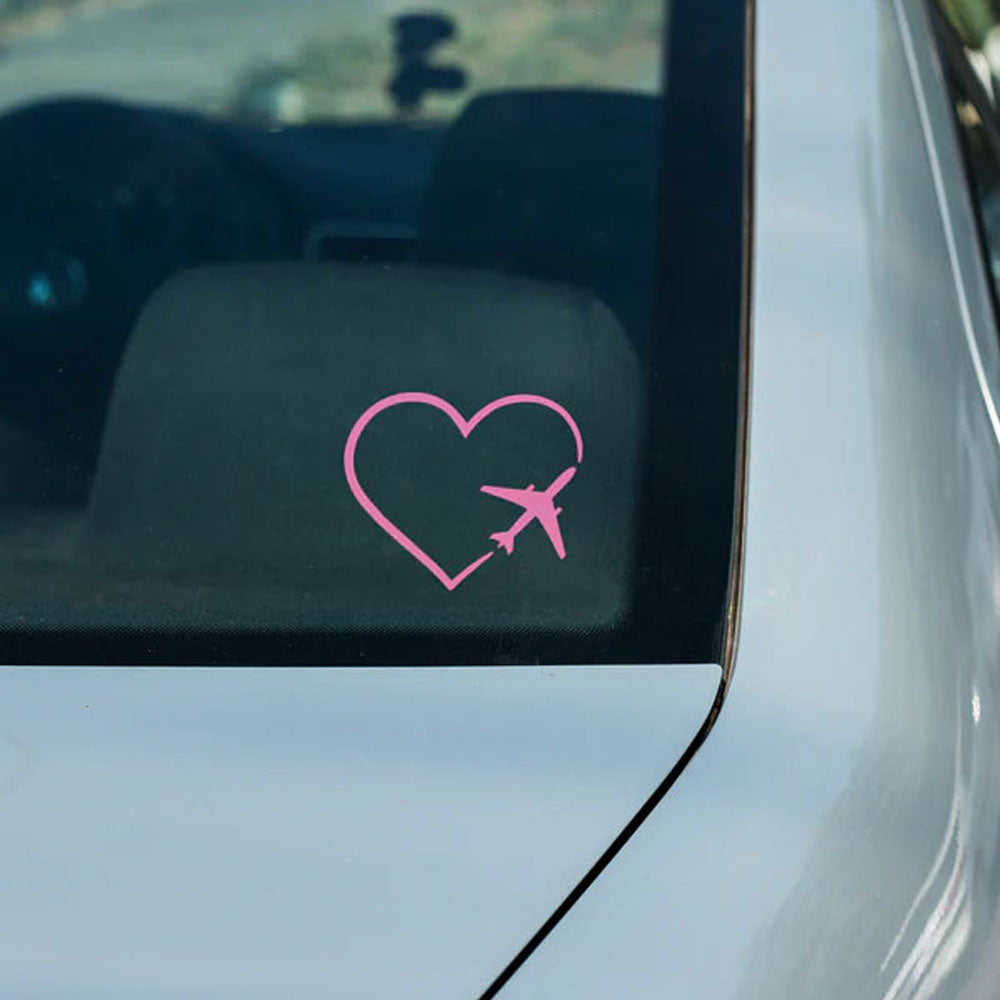 Pilot Heart Decal Sticker