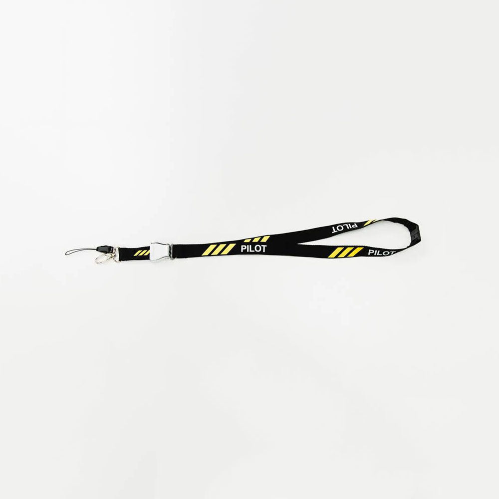 Pilot Landyard 3 Stripes Yellow