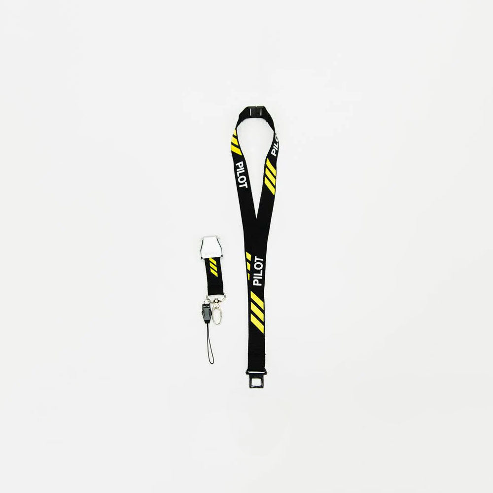 Pilot Landyard 3 Stripes Yellow