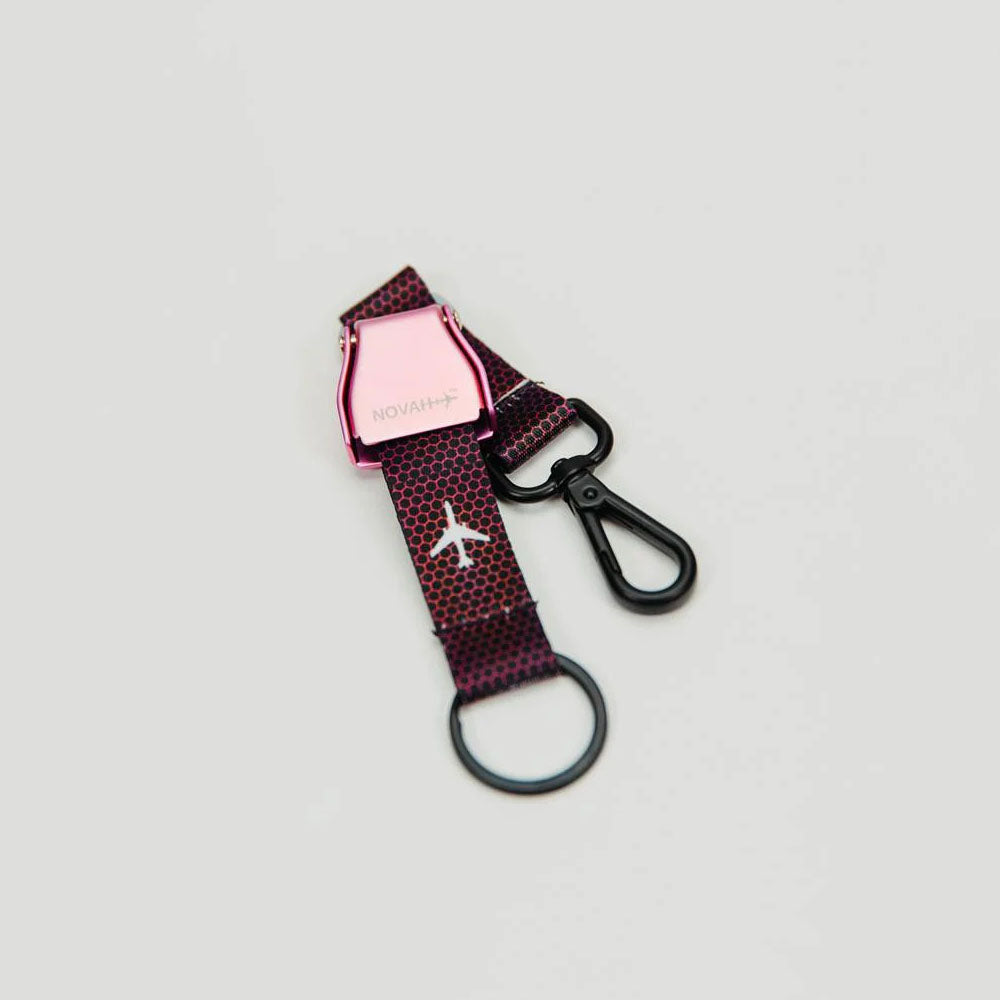 Pink Crew Pink Buckle Keychain