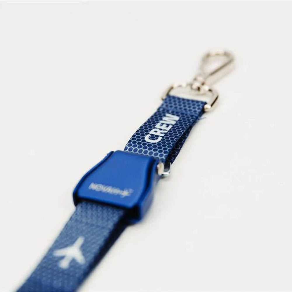 Royal Blue Crew Buckle Keychain