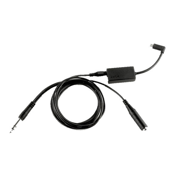 NFlight Aviation Audio + Power Cable for GoPro HERO 5 / 6 / 7 / 8 / 9 / 10 BLACK