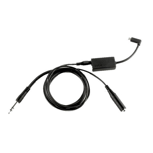 NFlight Aviation Audio + Power Cable for GoPro HERO 5 / 6 / 7 / 8 / 9 / 10 BLACK