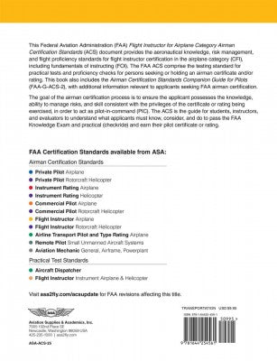 ASA - ACS Certified Flight Instructor