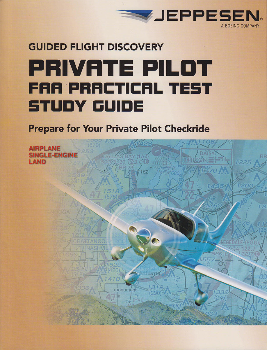 Jeppsen private pilot faa practical test study guide, front cover