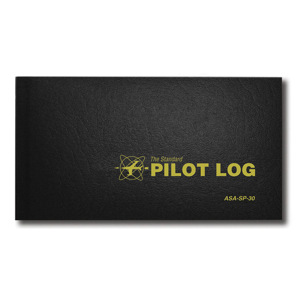 ASA Standard Pilot Log - Durable and Compliant Flight Record-Keeping ...