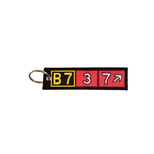 Embroidered Keychain - B737