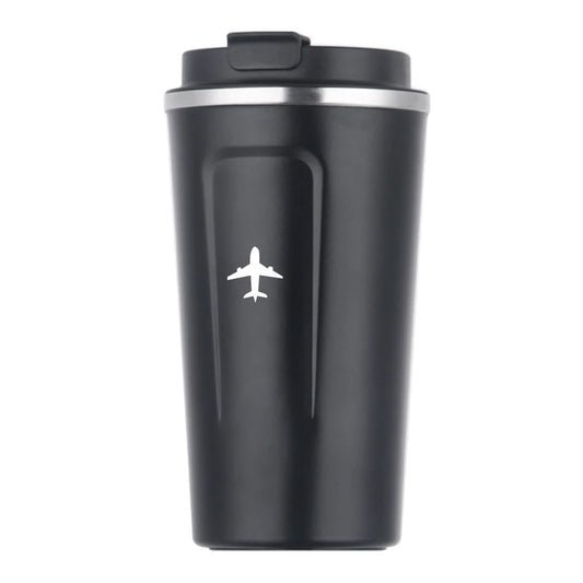 Insulated Airplane Coffee Mug