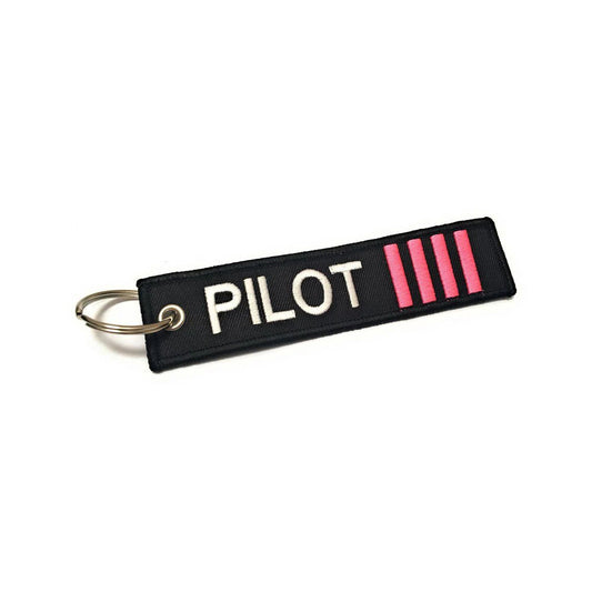 Pink Captain Keychain