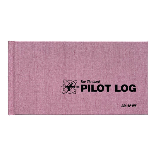 ASA - Standard Pilot Logbook - Pink