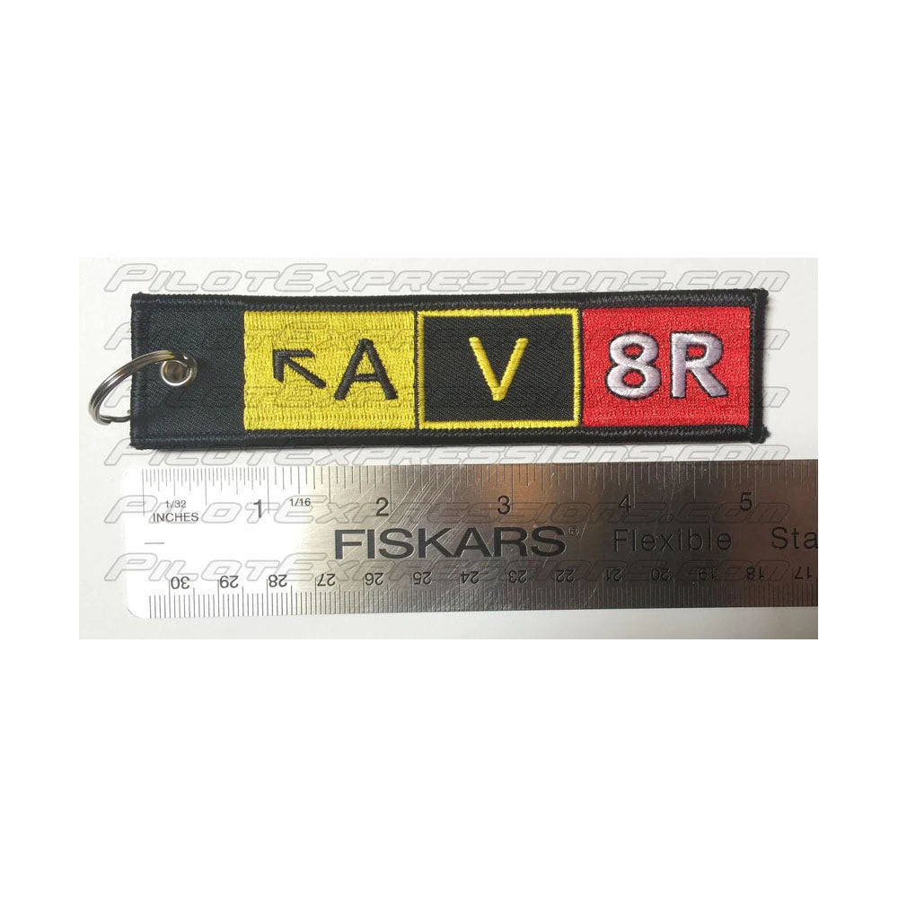 Embroidered Keychain - AV8R