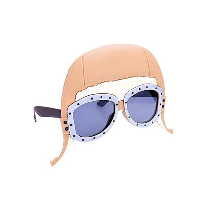 aviator shades on a white background