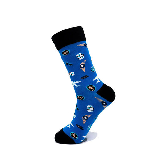 Blue Pilot Socks