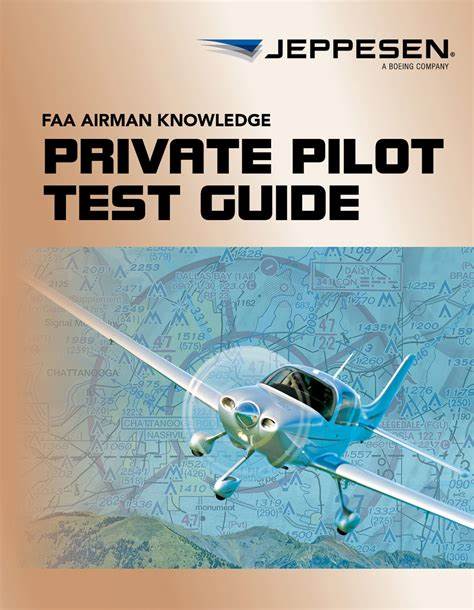 Jeppesen FAA Private Pilot Test Guide Book, Front Cover