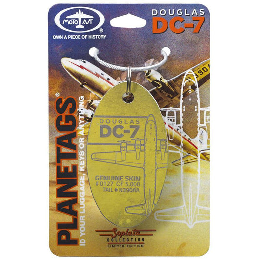 Planetags Douglas DC-7