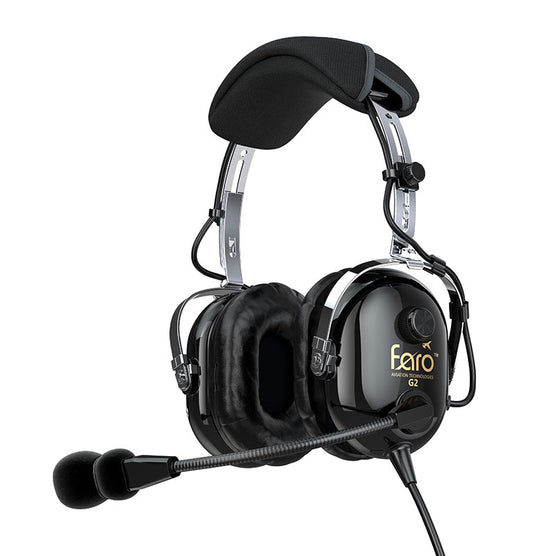 Faro G2 Aviation Headset Active Noise Reduction (ANR)